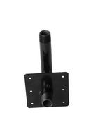 WARDFlex Black NPS Schedule 40 Custom Appliance Steel Stub Out 