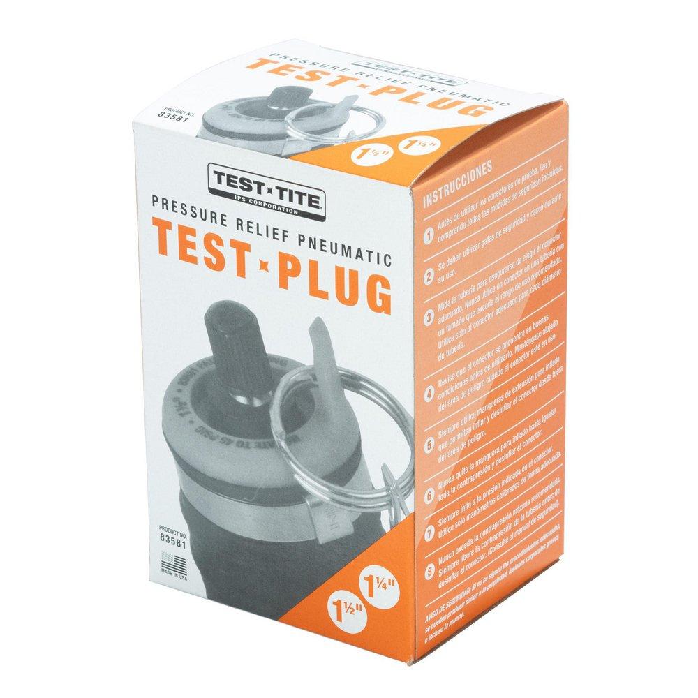 Test-Tite&reg; Black Drains, Waste, Vent Test Plug 
