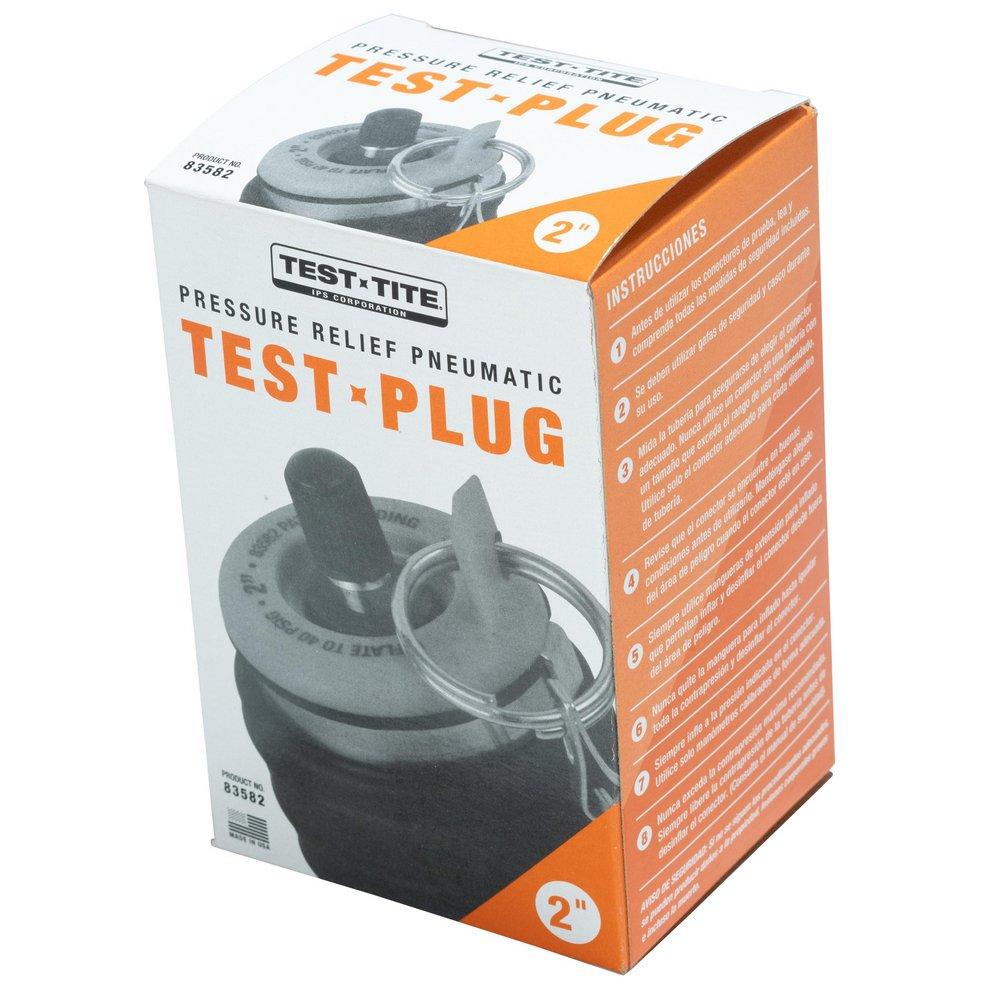 Test-Tite&reg; Black Drains, Waste, Vent Test Plug 