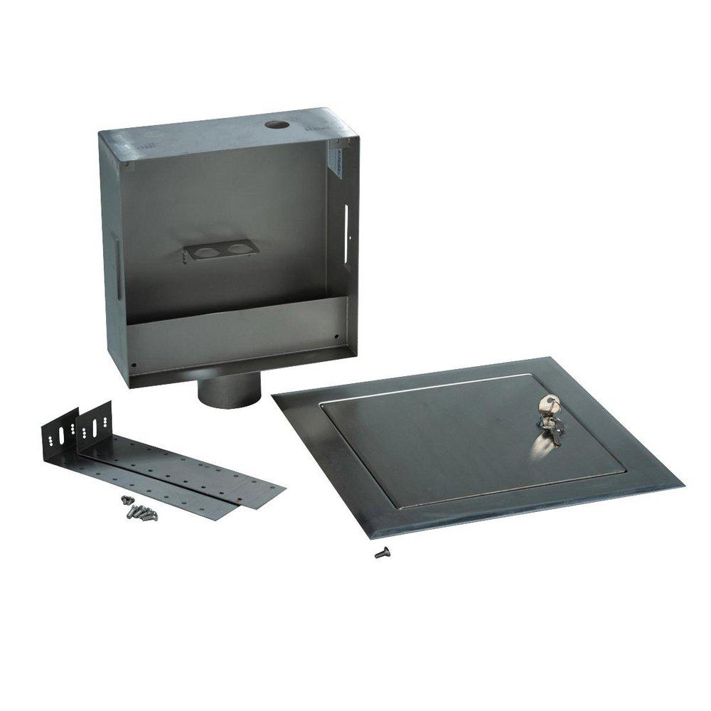 Guy Gray&trade; Grey 3-1/2 x 11-1/4 x 11-1/4 in. NPT Supply Box 