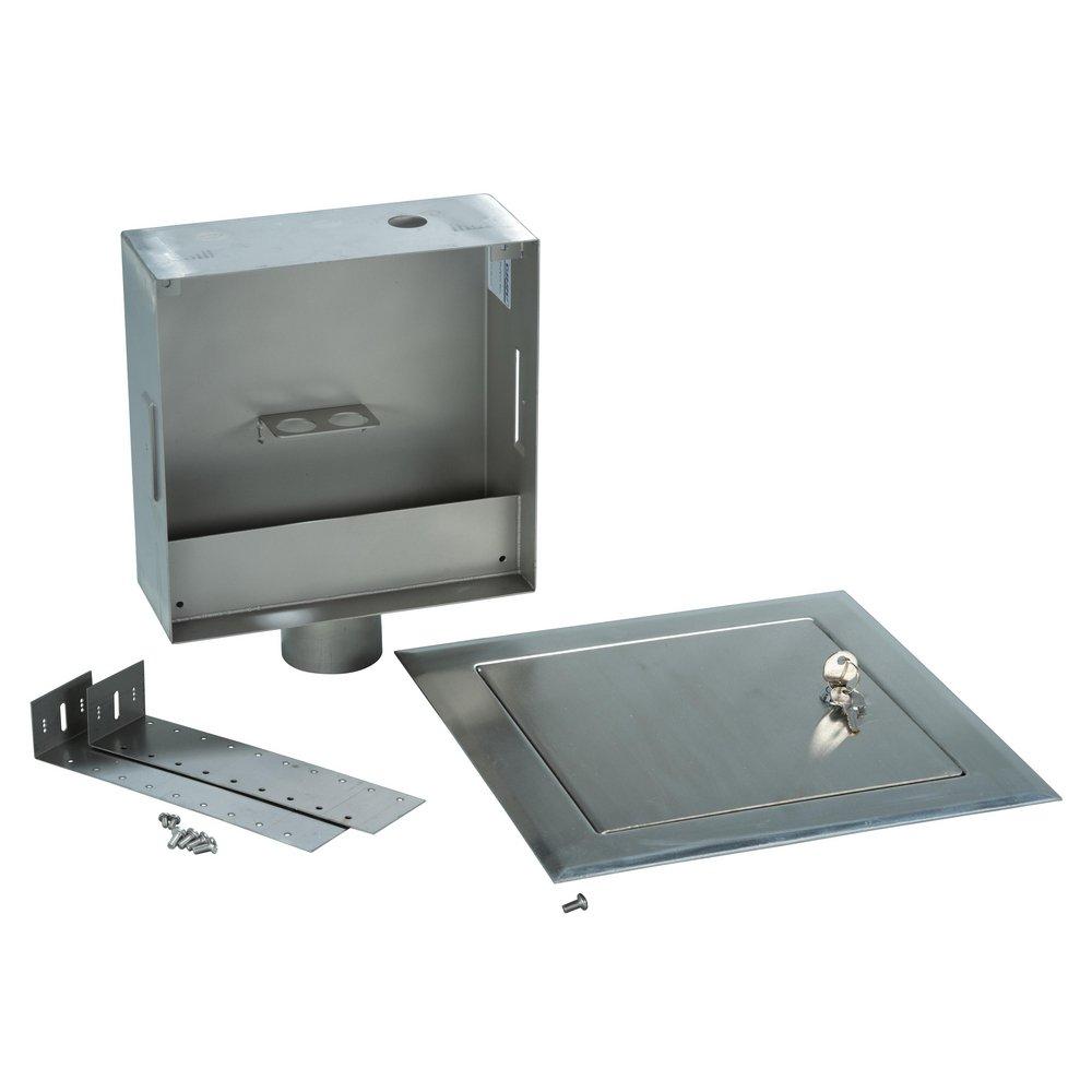 Guy Gray&trade; Grey 3-1/2 x 11-1/4 x 11-1/4 in. NPT Supply Box 