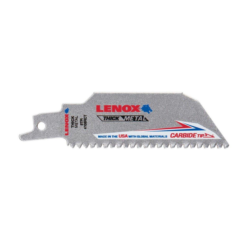 LENOX 4 in. Carbide-Tipped Reciprocating Saw Blade 