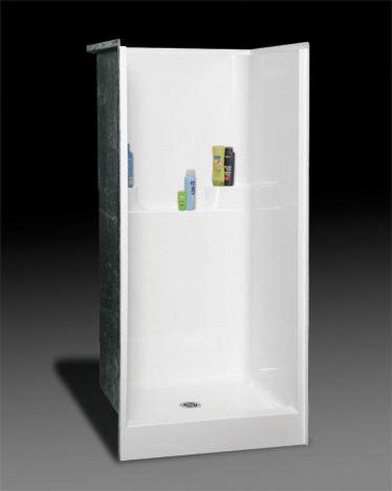 Oasis White 36 x 36 x 72 in. Shower Unit 