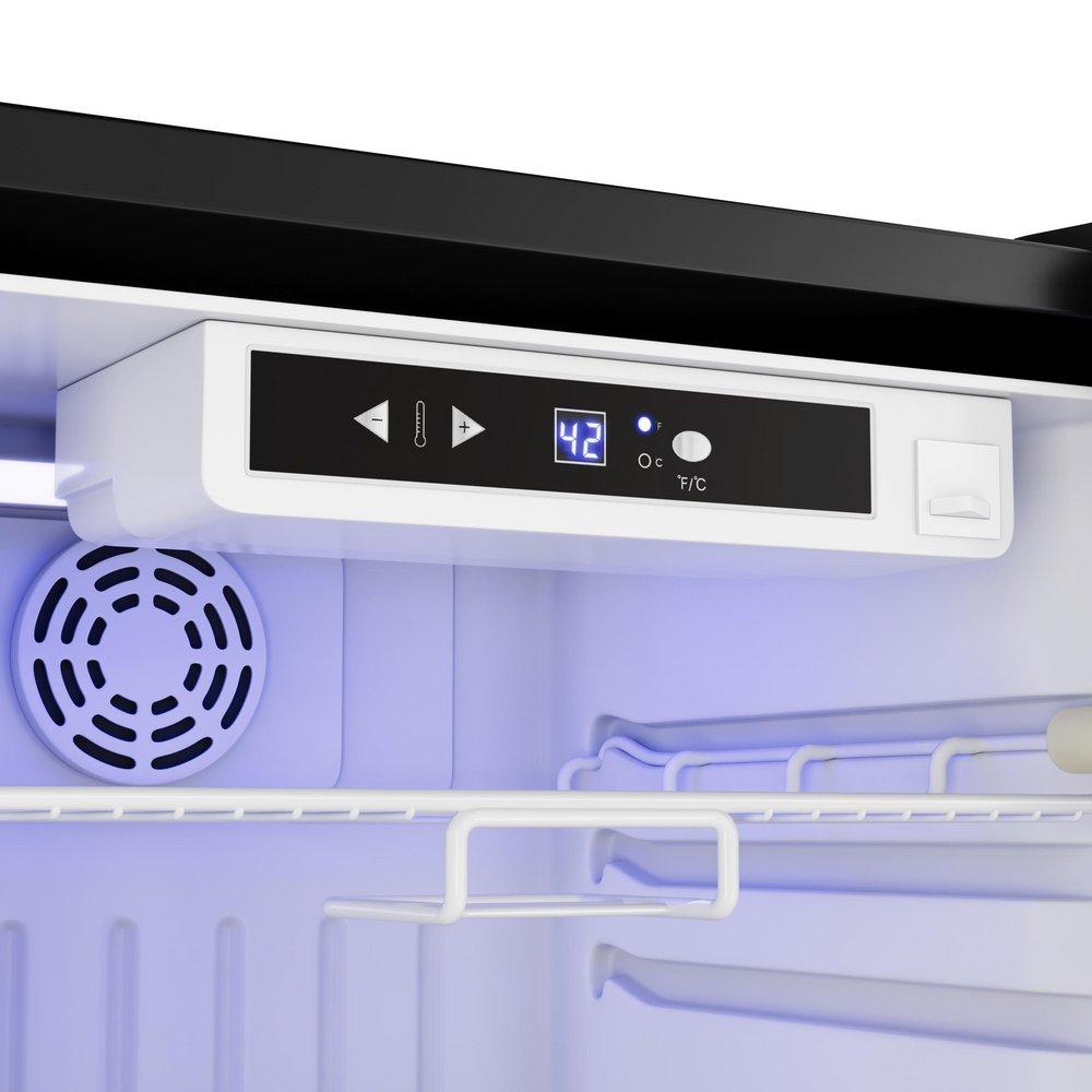 Edgestar Stainless Steel 17-1/2 in. 3.2 cu. ft. Beverage Cooler 