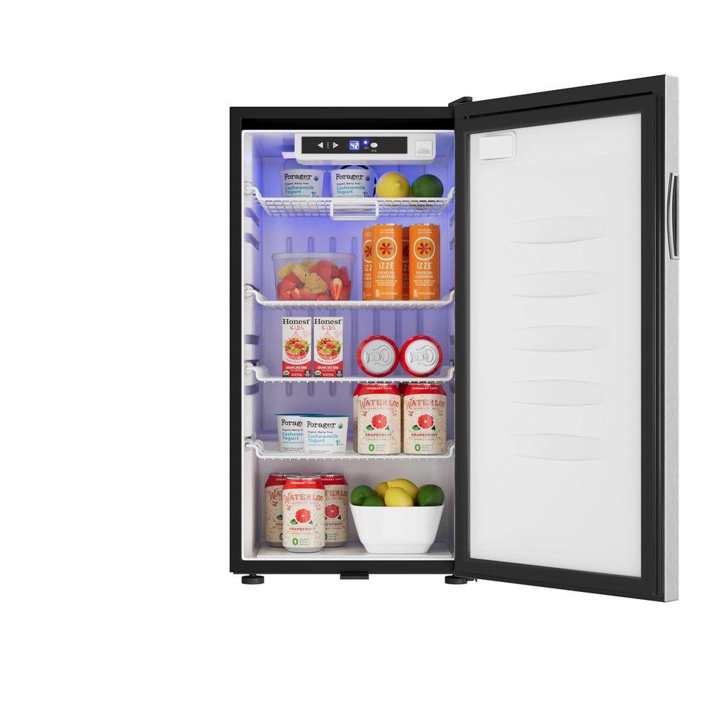 Edgestar Stainless Steel 17-1/2 in. 3.2 cu. ft. Beverage Cooler 