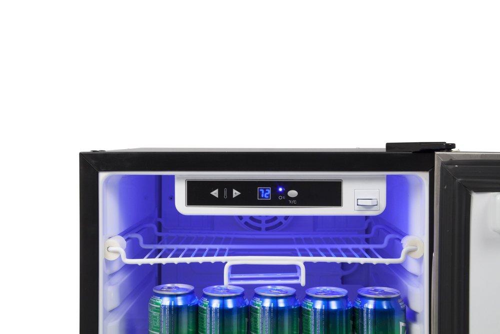 Edgestar Stainless Steel 17-1/2 in. 3.2 cu. ft. Beverage Cooler 