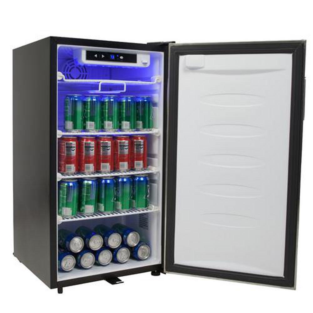 Edgestar Stainless Steel 17-1/2 in. 3.2 cu. ft. Beverage Cooler 