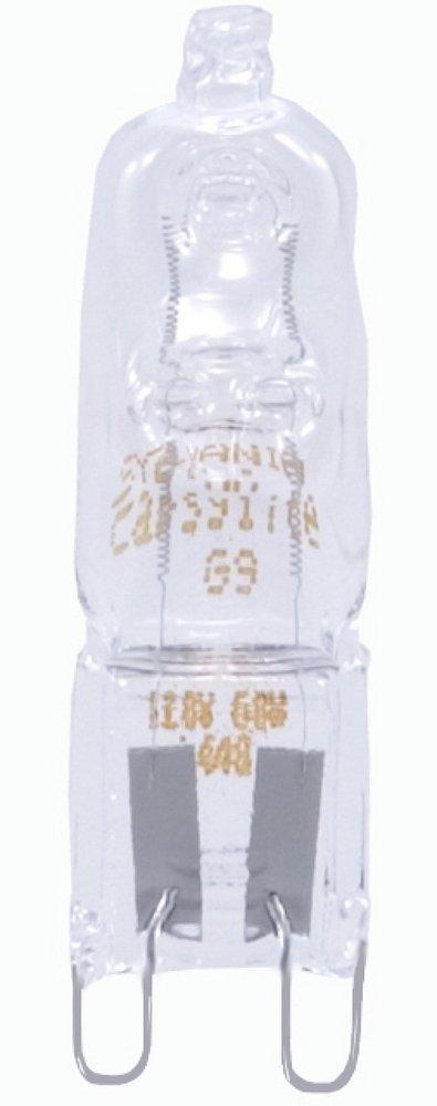 Sylvania Clear G9 Halogen Light Bulb with Bi-Pin Base 