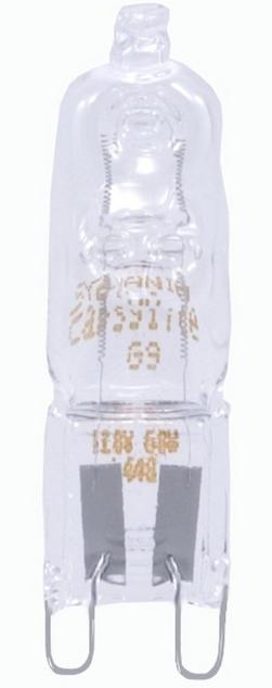40W T12 Halogen Light with Bi-Pin G9 Base 2900 Kelvin Bulb