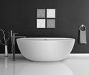 Hydro Systems Biscuit 58X31 CNTR STON FS OVAL BATH *ALAMO BISC 
