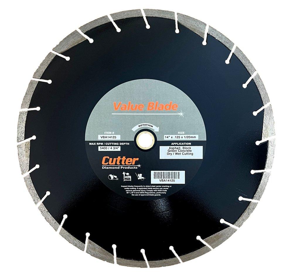 Cutter Diamond Products Value Blade 