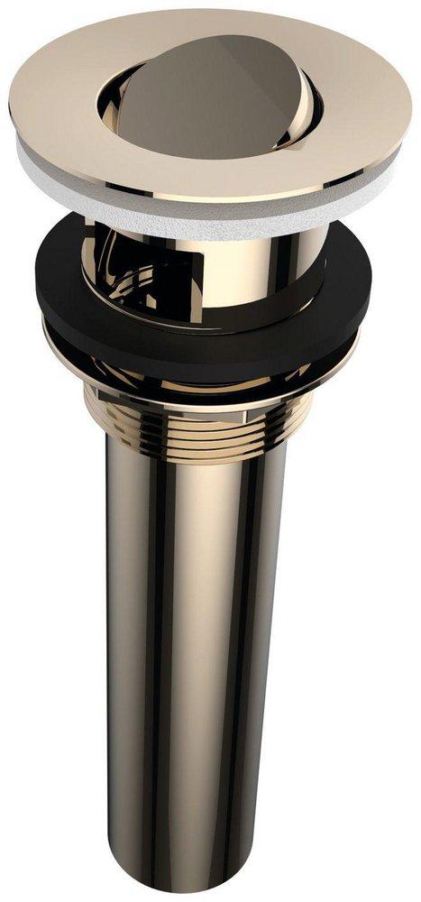 Victoria+Albert&reg; Polished Nickel 8-3/8 in. Toe-Tap Drain 