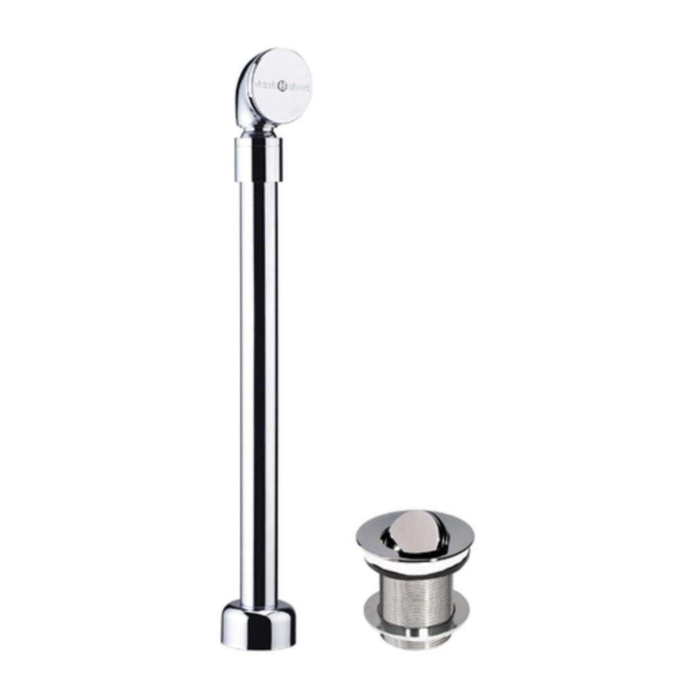 Victoria+Albert&reg; Polished Chrome 22-1/4 in. Toe-Tap Drain 