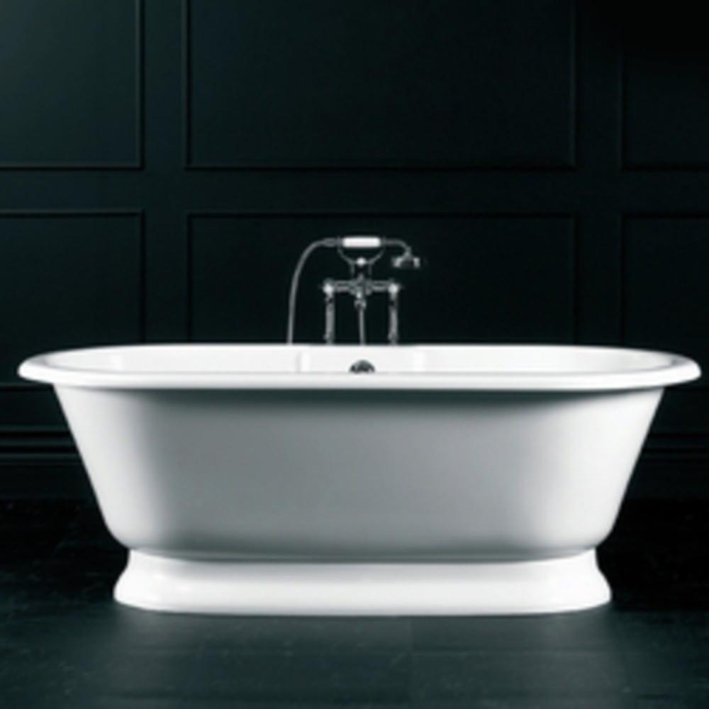Victoria+Albert&reg; Englishcast&trade; White 68-1/2 x 31-1/4 in. Freestanding Bathtub with Center Drain 