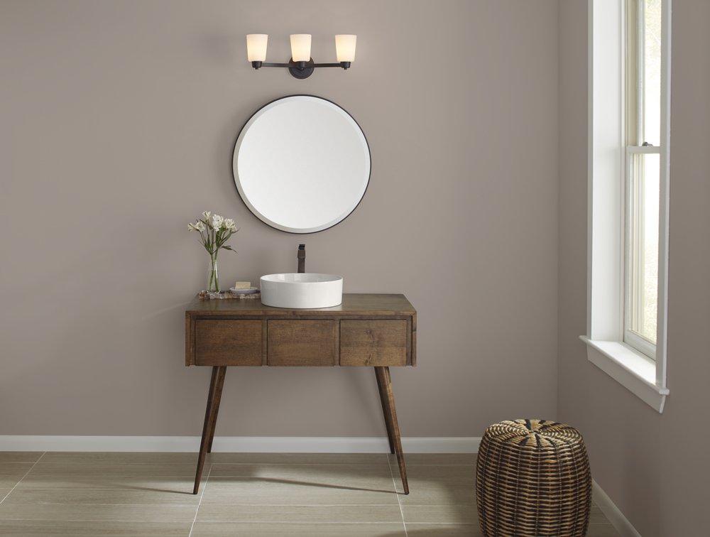 Signature Hardware Polished Nickel Single Handle Monoblock Bathroom Sink Faucet 