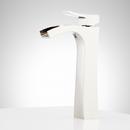 Signature Hardware Polished Nickel Single Handle Monoblock Bathroom Sink Faucet 