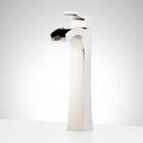 Signature Hardware Polished Nickel Single Handle Monoblock Bathroom Sink Faucet 