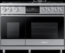Dacor Stainless Steel 47-7/8 in. Dual Fuel 6-Burner Sealed Freestanding Range 