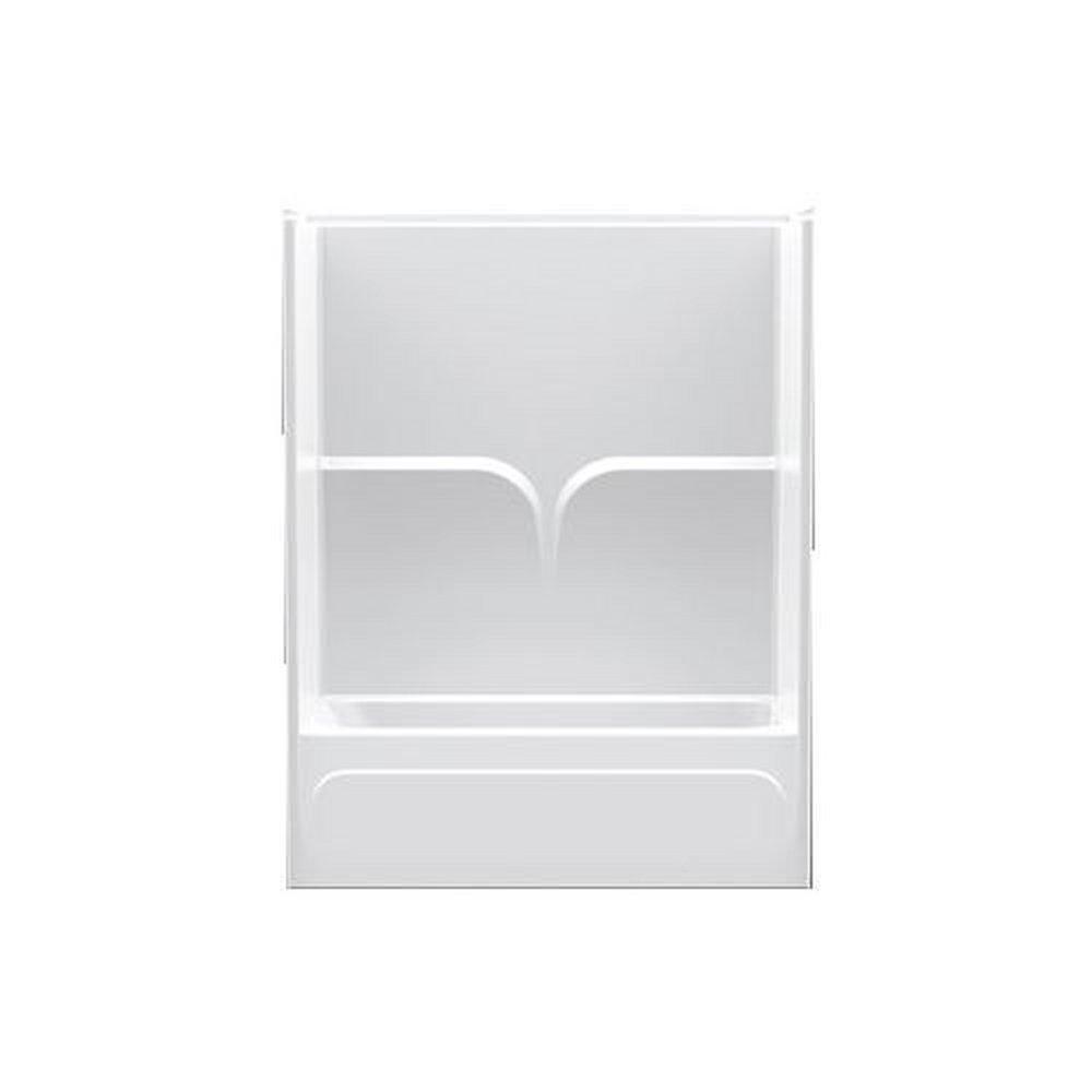 Comfort Designs White 60 x 32 in. Tub & Shower Unit 