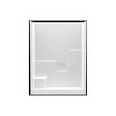 Comfort Designs White 60 x 37-1/4 x 79-1/4 in. Alcove Shower Unit 