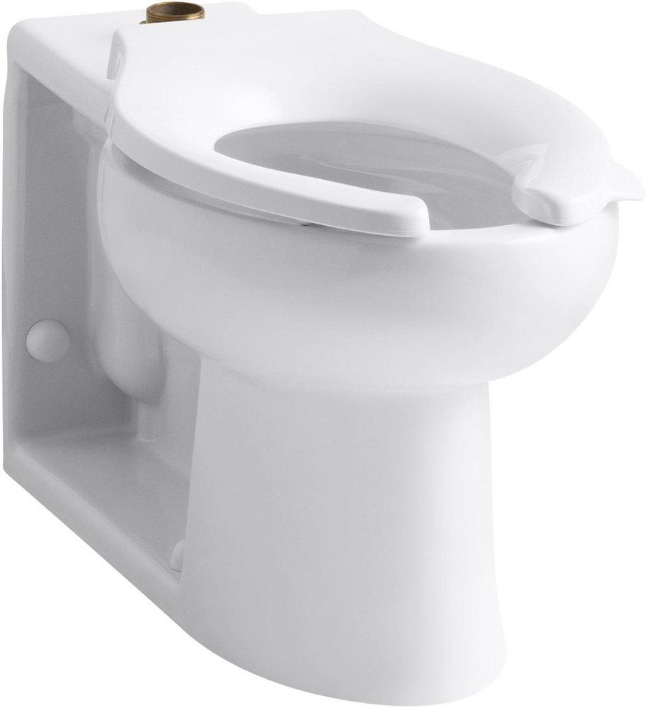 KOHLER White Toilet Bowl in White 