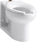 KOHLER White Toilet Bowl in White 