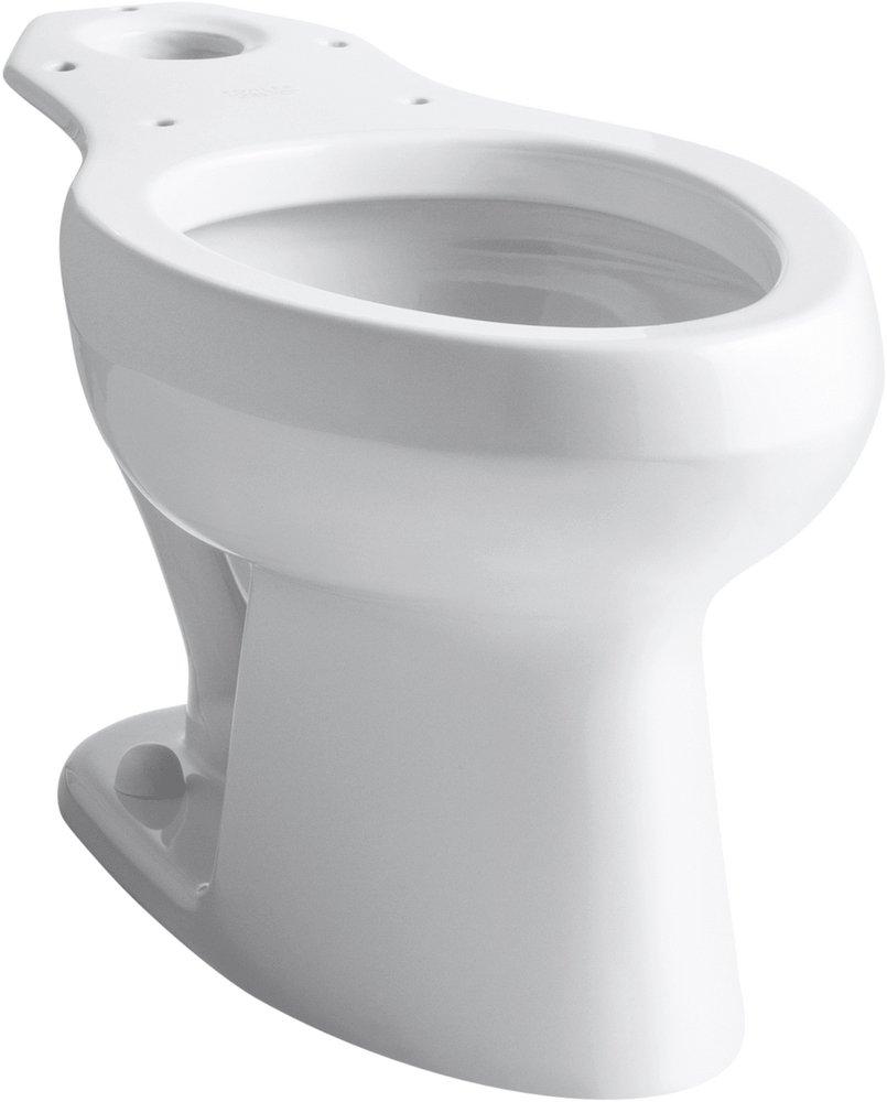 KOHLER White Toilet Bowl in White 