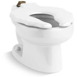 Elongated Toilet Bowl in White