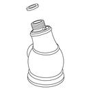 KOHLER Vibrant&reg; Brushed Bronze Faucet Spray Assembly 