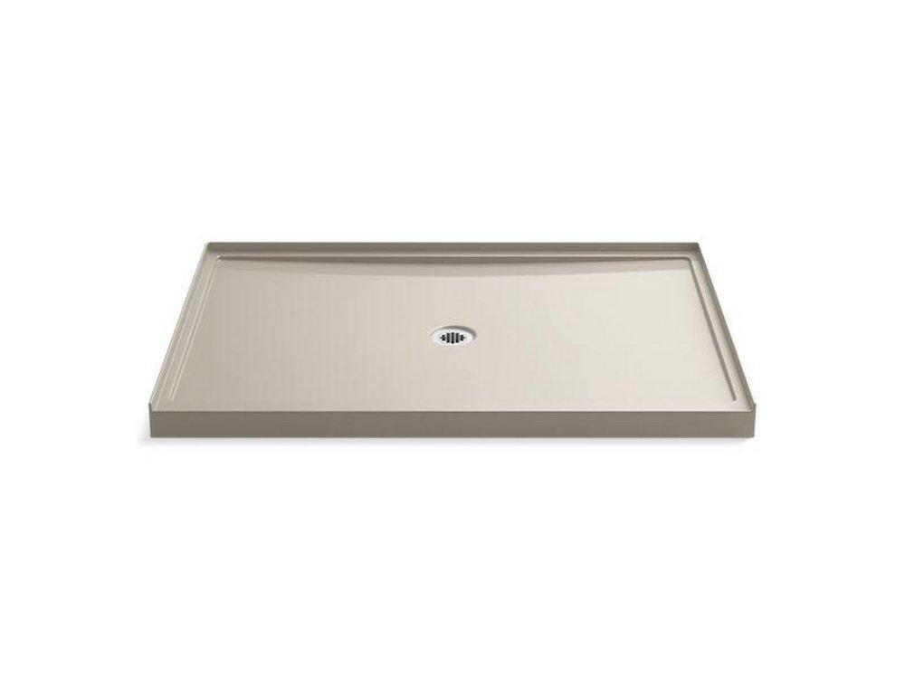 KOHLER Sandbar 60 in. Rectangle Shower Base with Center Drain 
