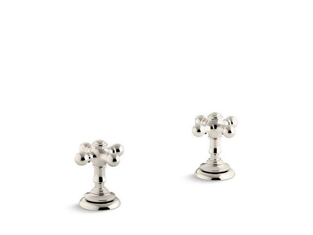 KOHLER Polished Nickel Bathroom Sink Cross Handle 