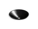 KOHLER Black Black&trade; Drop-in Vessel Bathroom Sink 