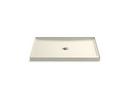 48 in. x 34 in. Shower Base with Center Drain in Biscuit