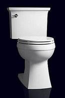 KOHLER Biscuit Elongated Closed Front Toilet Seat with Cover 