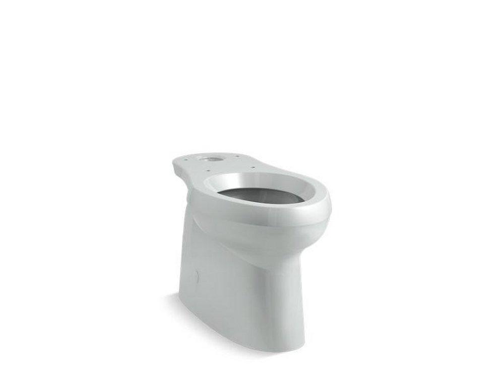 KOHLER Ice&trade; Grey Elongated Comfort Height Toilet Bowl 