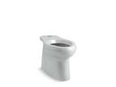 KOHLER Ice&trade; Grey Elongated Comfort Height Toilet Bowl 
