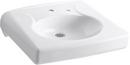 KOHLER White Wall Mount Bathroom Sink 