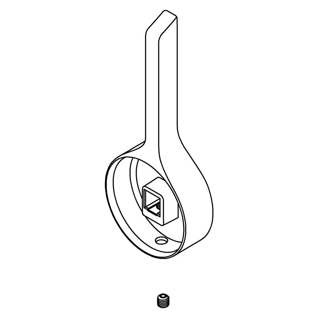 KOHLER Vibrant® Stainless HANDLE KIT 