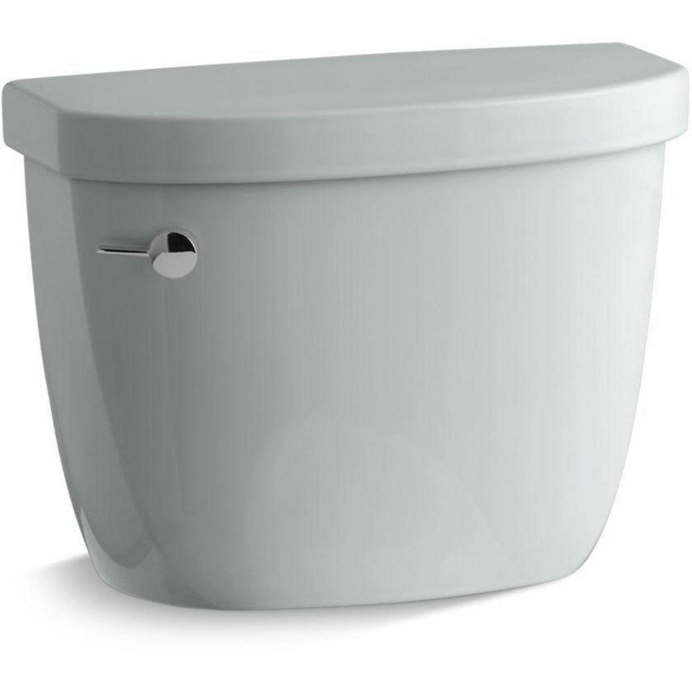 KOHLER Ice Grey 1.28 gpf Two Piece Toilet Tank 