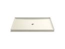 KOHLER Biscuit 60 in. Rectangle Shower Base with Center Drain 
