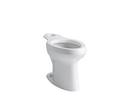 KOHLER White Toilet Bowl in White 
