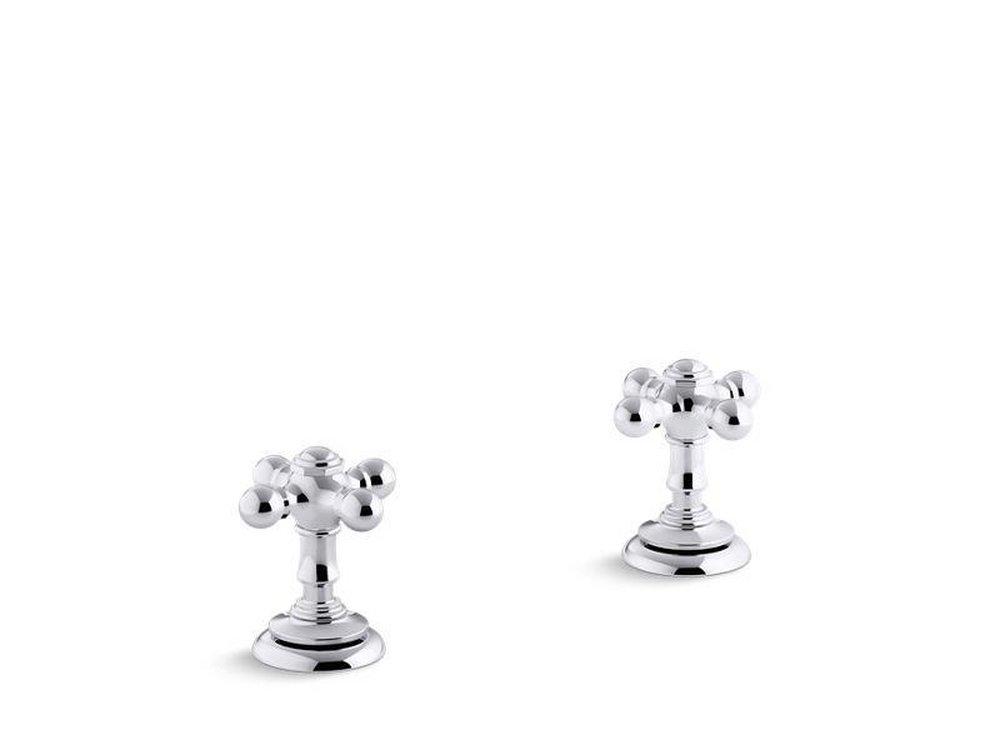 KOHLER Polished Chrome Bathroom Sink Cross Handle 