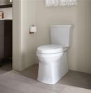 KOHLER White 1.28 gpf Elongated Floor Mount Two Piece Toilet 