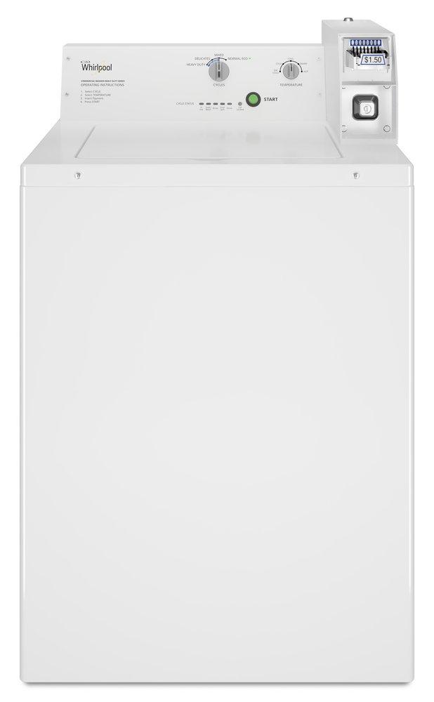Whirlpool White 26 in. 2.90 cu. ft. Electric Top Load Washer 