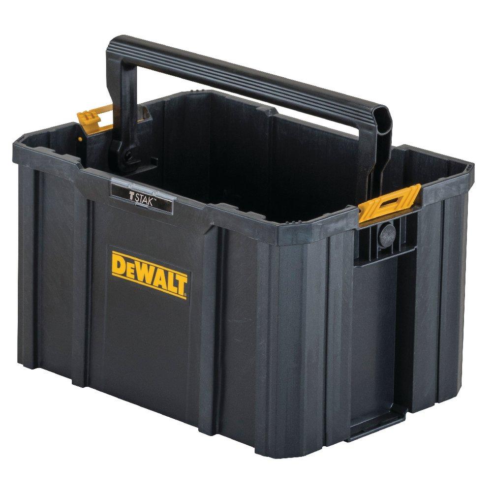 DEWALT Yellow 17-1/4 x 12-1/2 in. Plastic Tote 