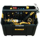 DEWALT Yellow 17-1/4 x 12-1/2 in. Plastic Tote 