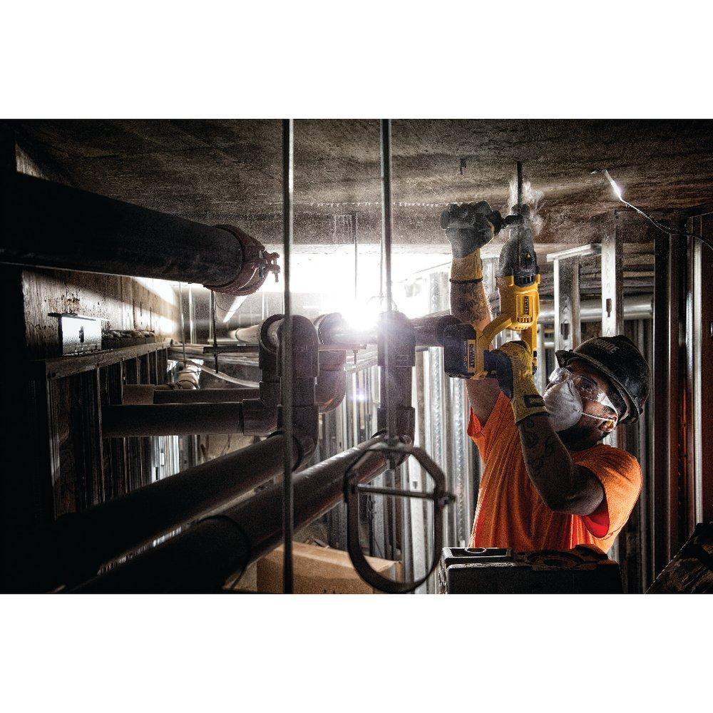 DEWALT Black Cordless 1 in. Rotary Hammer SDS Plus with D-handle 