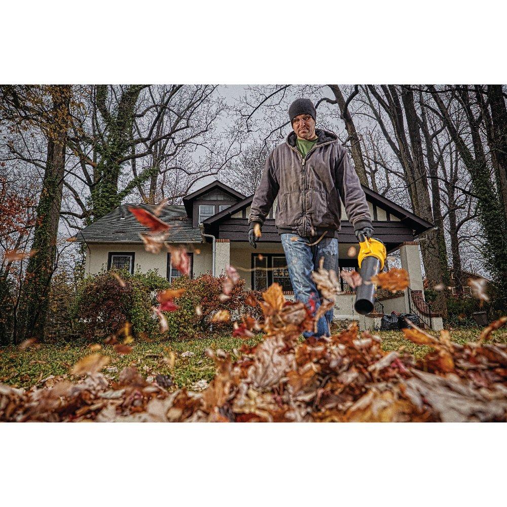 DEWALT Yellow Lithium-ion Battery Brushless Handheld Blower Bare Tool 