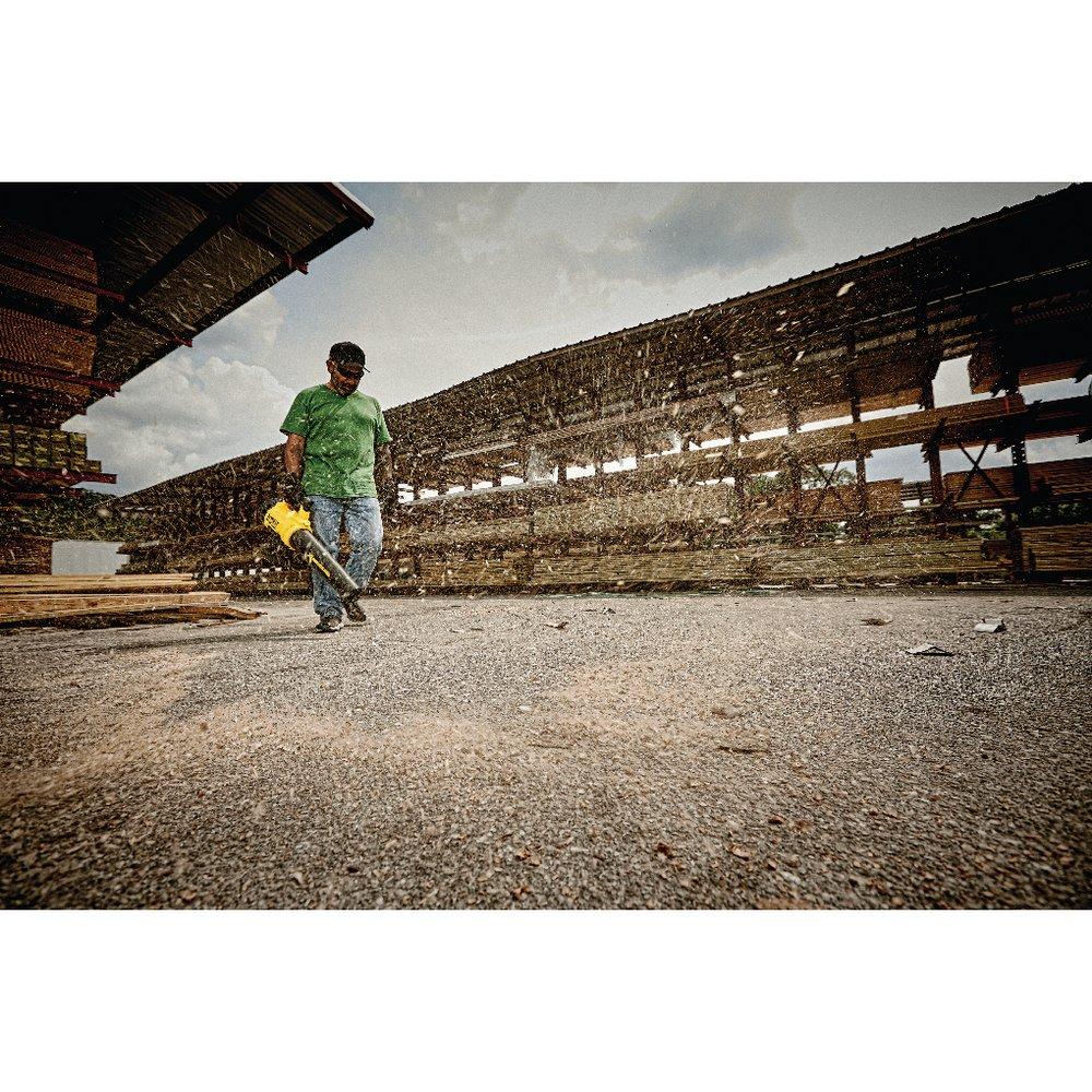 DEWALT Yellow Lithium-ion Battery Brushless Handheld Blower Bare Tool 