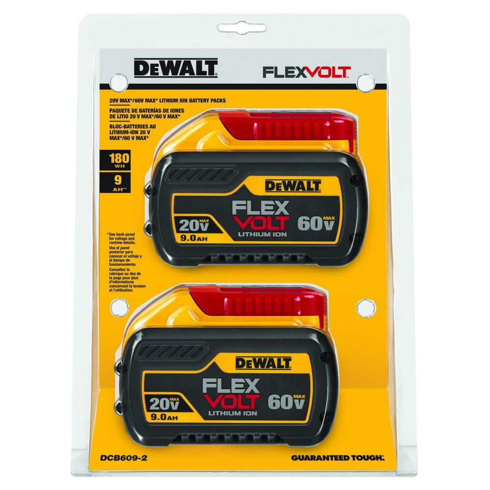 DEWALT Yellow Lithium-ion Battery for 20V MAX, 60V MAX and 120V MAX Tools 